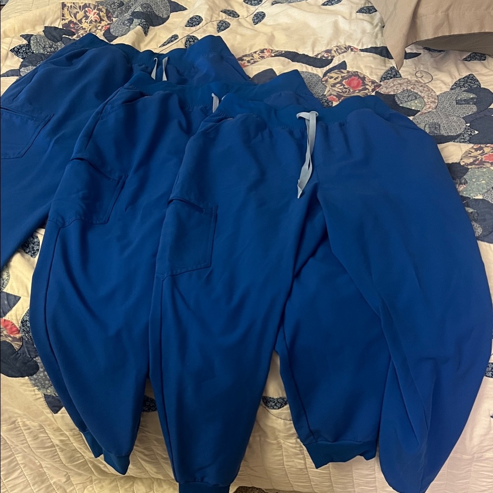 Figs Scrubs Royal Blue Zamora Jogger